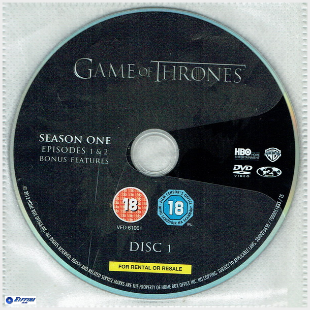 Game Of Thrones Season 1 Eps. 1&2 (2012) Disc1