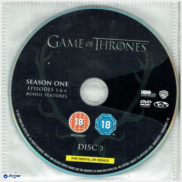 Game Of Thrones Season 1 Eps. 5&6 (2012) Disc3