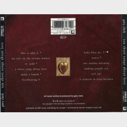 Gary Clark - Ten Short Songs About Love (1993)