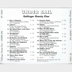 Geltinger Shanty Chor - Under Sail