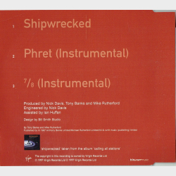 Genesis - Shipwrecked (1997)