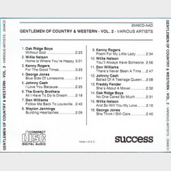 Gentlemen Of Country &amp; Western Vol. 2 (2003) (Success)