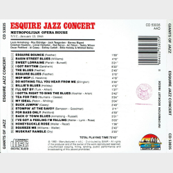 Giants Of Jazz Esquire Jazz Concert (1990)