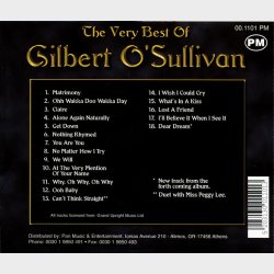 Gilbert O' Sullivan - The Very Best Of Gilbert O' Sullivan (1996)