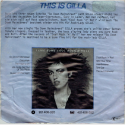 Gilla - Go Down Mainstreet (1980)