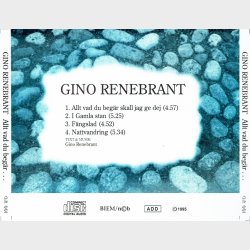 Gino Renebrant - Allt Vad Du Beg&auml;r (1995)