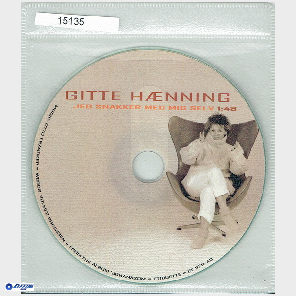 Gitte Hænning - Jeg Snakker Med Mig Selv (Promo)