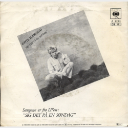 Gitte H�nning - Jeg Tror Du Ta'r Fejl (1982)