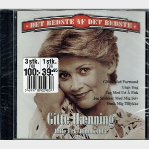 Gitte Hnning - Lille Frk. Himmelbl (Det Bedste Af Det Bedste) - NY