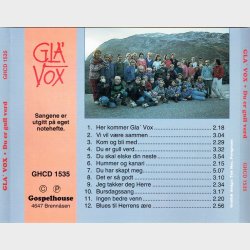 Gla' Vox - Du Er Gull Verd
