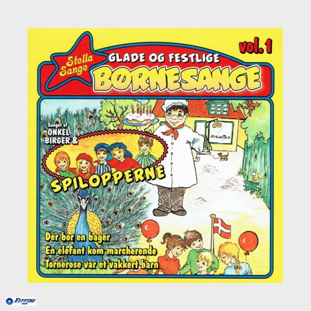 Glade Og Festlige Brnesange Vol 1 (Stella)