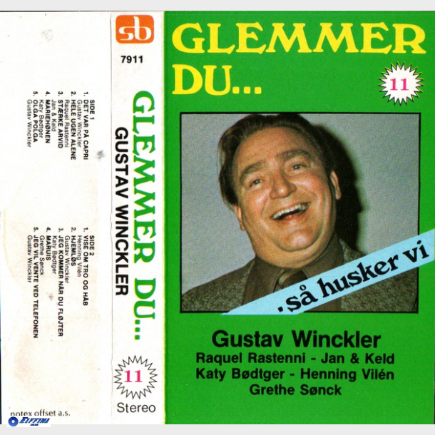 Glemmer Du 11 - Gustav Winckler