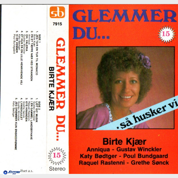 Glemmer Du 15 - Birthe Kjær