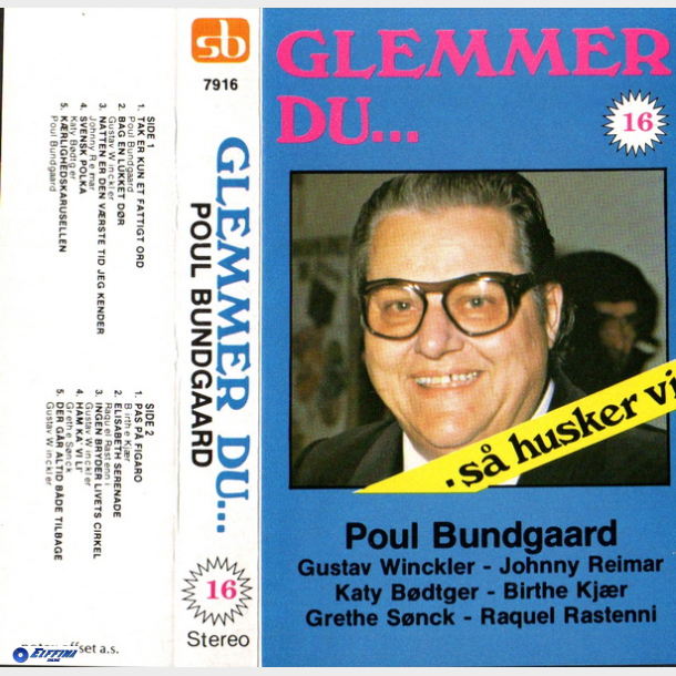 Glemmer Du 16 - Poul Bundgaard