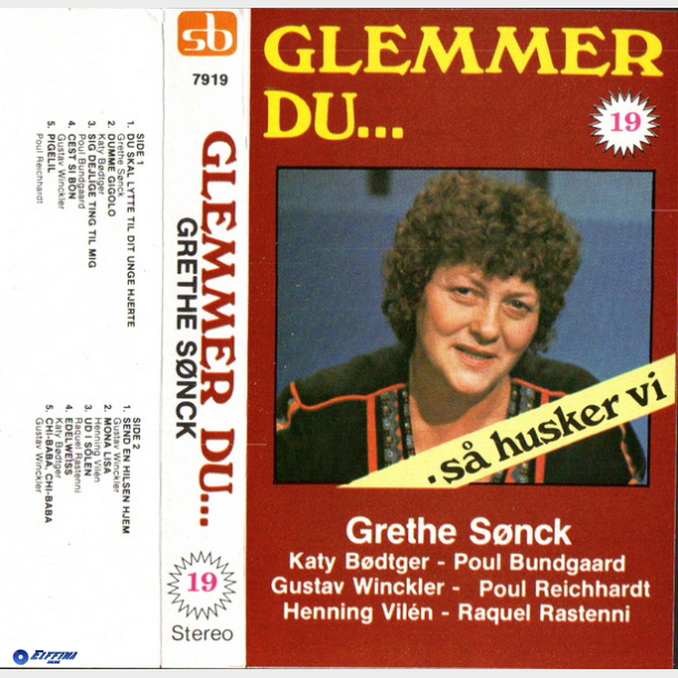 Glemmer Du 19 - Grethe Snck