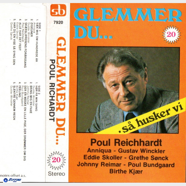 Glemmer Du 20 - Poul Reichhardt