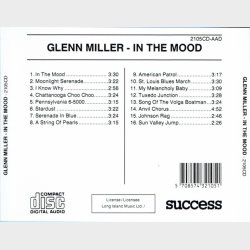 Glenn Miller - In The Mood (Success 2105CD)