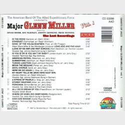 Glenn Miller - Major Glenn Miller Vol 1 (1997) (Giantz Of Jazz)