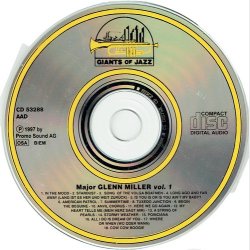 Glenn Miller - Major Glenn Miller Vol 1 (1997) (Giantz Of Jazz)