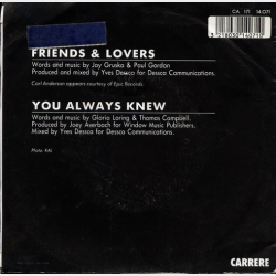 Gloria Loring &amp; Carl Anderson - Friends &amp; Lovers (1986)