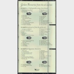 Golden Favourites From The 50's And 60's Evergreens (Readers Digest)