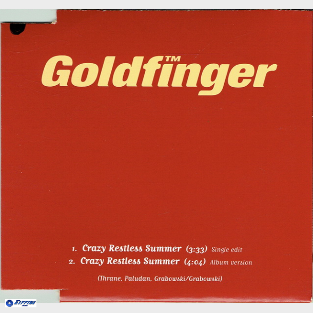 Goldfinger - Crazy Restless Summer (1995)