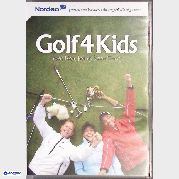 Golf4Kids med Iben, Ben og Steen Tinning