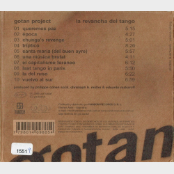 Gotan Project - La Revancha Del Tango (2005) (Digi)