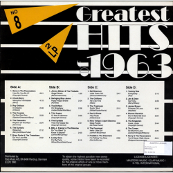 Greatest Hits Of 1963 No. 08 (1990) (DB)