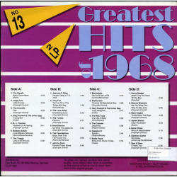 Greatest Hits Of 1968 No. 13 (1990) (DB)