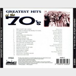 Greatest Hits Of The 70's Vol.2 (Cosmopolitan) (1999)