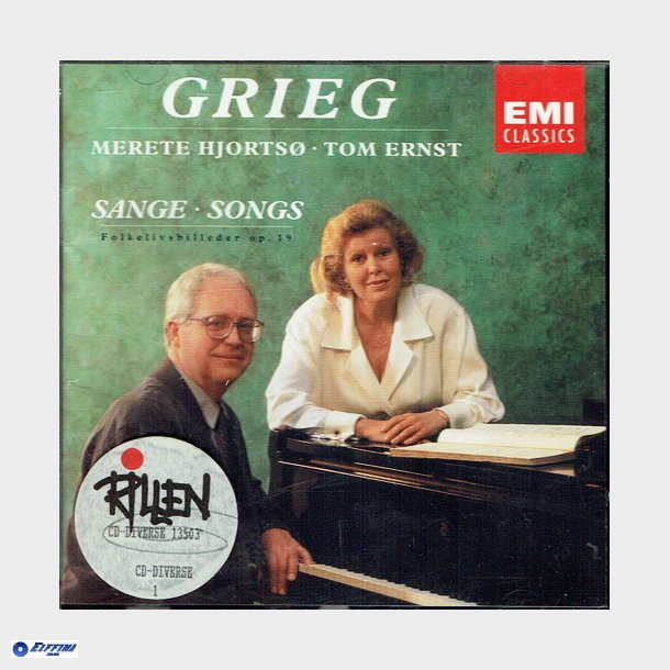 Merete Hjorts &amp; Tom Ernst - Grieg (1993)