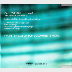 Gudrun Jacobsen - Call For You (Promo) (2004)