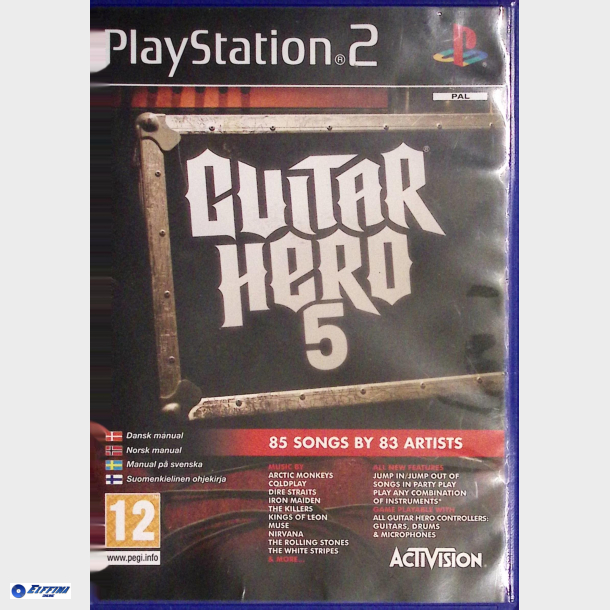 Guitar Hero 5 (PS2) (Tom)