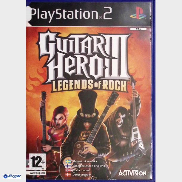 Guitar Hero III - Legends Of Rock (2007) (PS2) (Tom)