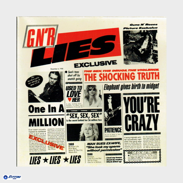 Guns 'n' Roses - G N' R Lies (Germany) (1988)