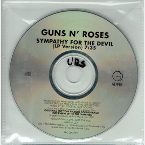 Guns 'n' Roses Sympathy For The Devil (1994) (Promo)