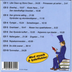 H.C. Andersen Eventyr (2004) (10xCD Box)