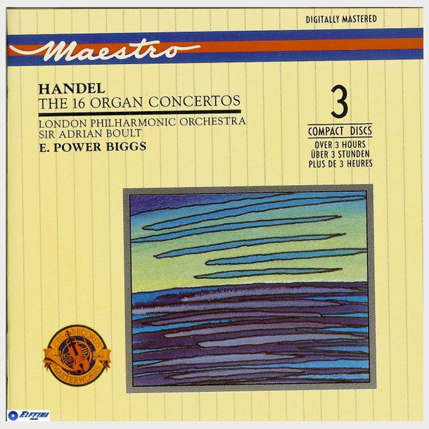 Handel -  The 16 Organ Concertos (1990) (Fat)