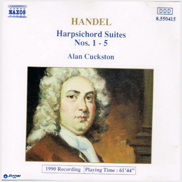 Handel Harpsicord Suites Nos. 1-5 (1999) (Naxos)