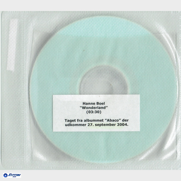 Hanne Boel - Wonderland (2004) (Promo CDr)