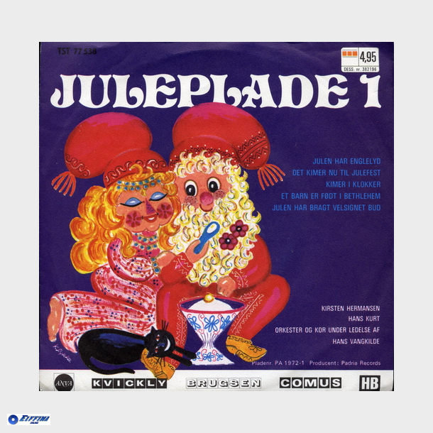 Hans Kurt &amp; Kirsten Hermansen - Juleplade 1 (1972)