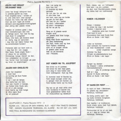 Hans Kurt &amp; Kirsten Hermansen - Juleplade 1 (1972)