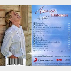 Hansi Hinterseer - Gef&uuml;hle (2015)