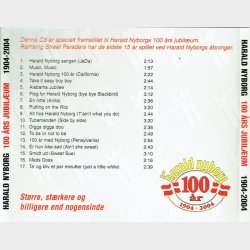 Harald Nyborg 100 �rs Jubil�um, 1903-2004