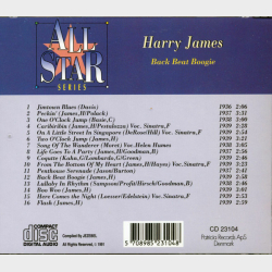 Harry James - Back Beat Boogie (1991)