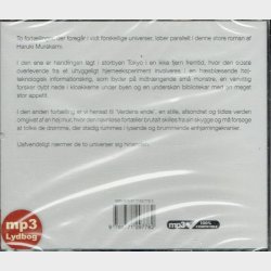 Haruki Murakami - Hardboiled Wonderland og Verdens Ende (Jewel) - NY