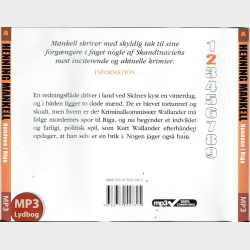 Henning Mankell - Hundene I Riga (2010) (Jewel)