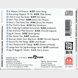 Henrik Metz, Frederik Lundin &amp; NH Pedersen (1992)