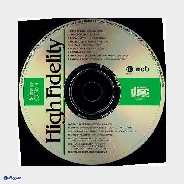 High Fidelity No 4 (Plastlomme)